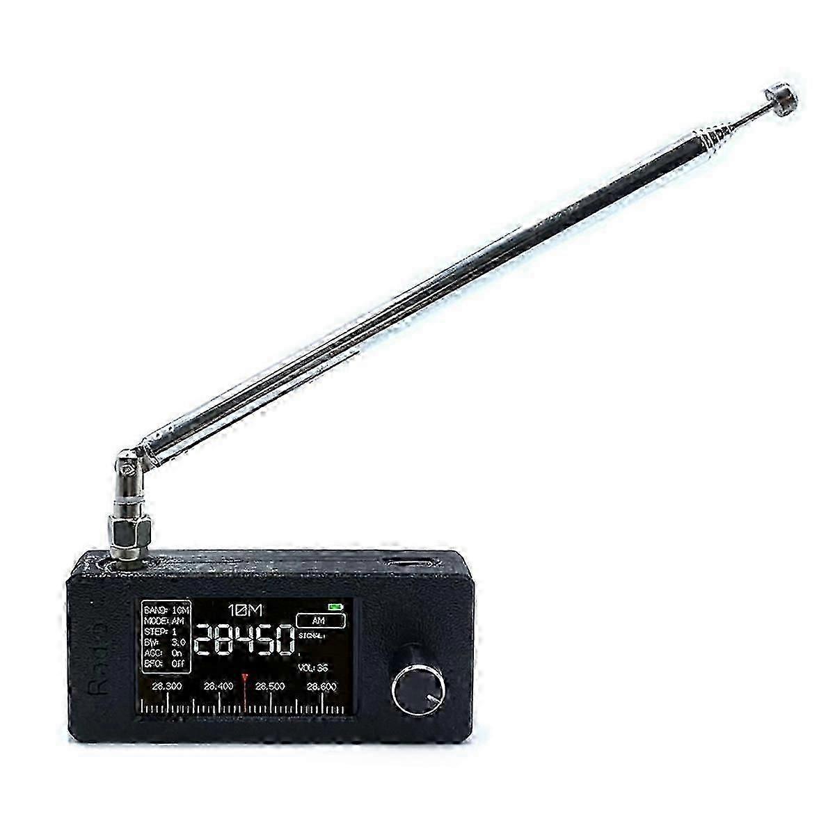 SI4732 radio receiver for pocket use with antenna