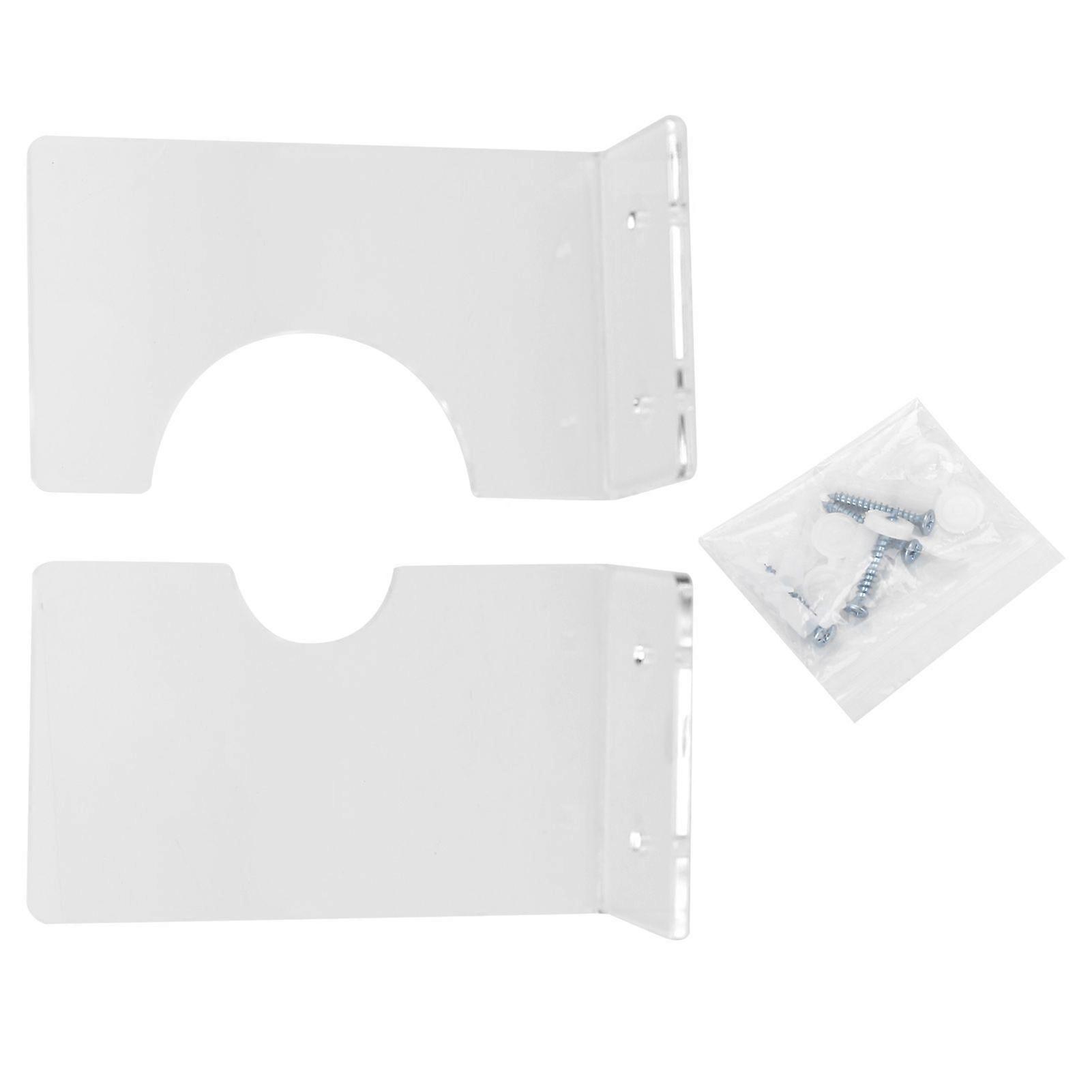Acrylic Sword Display Rack Wall Mounted Horizontal Sword Holder Storage Stand Decoration Clear