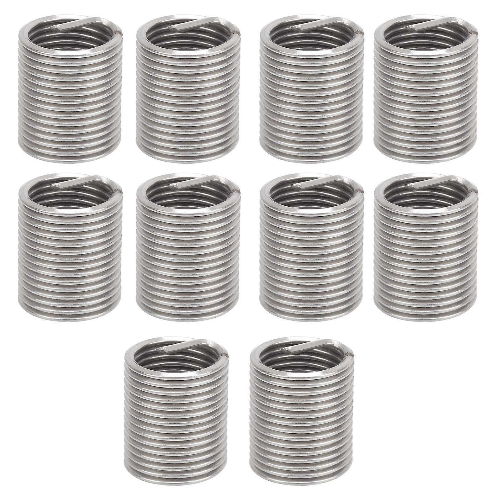 M18 Thread Kit With SUS304 Stainless Inserts, Durable, Easy To Use For Automotive, Machinery, Aluminum, Zinc, Copper