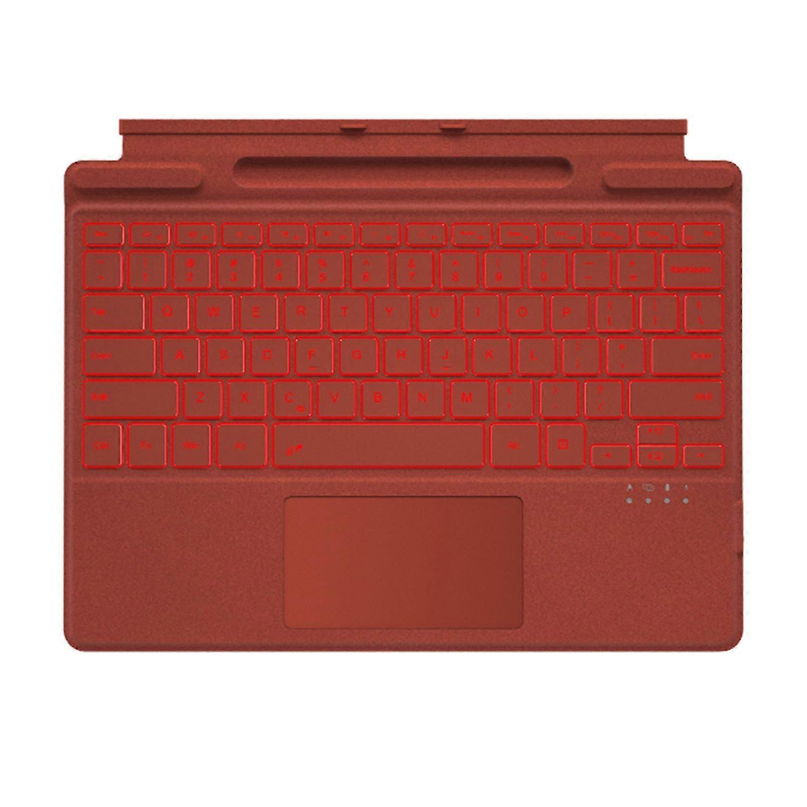 Wirelessly Tablets Keyboards Magnetic Touchpad Keypad Bluetoothcompatible