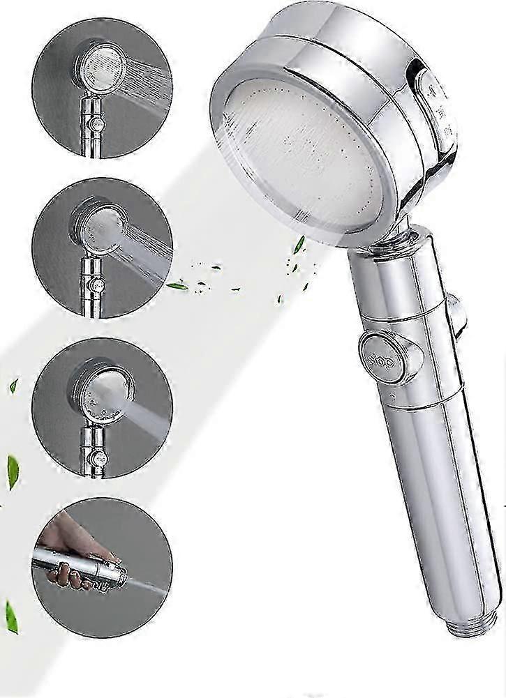 Shower Head, 3 Modes Adjustable Filter Shower Head, High Pressure Shower Heads