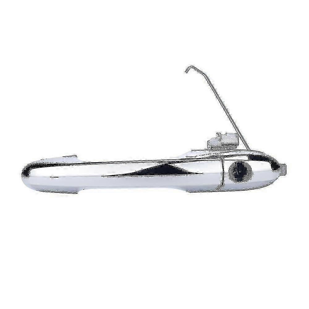 Chrome Left Door Handle for Fiat 500 2012-2018