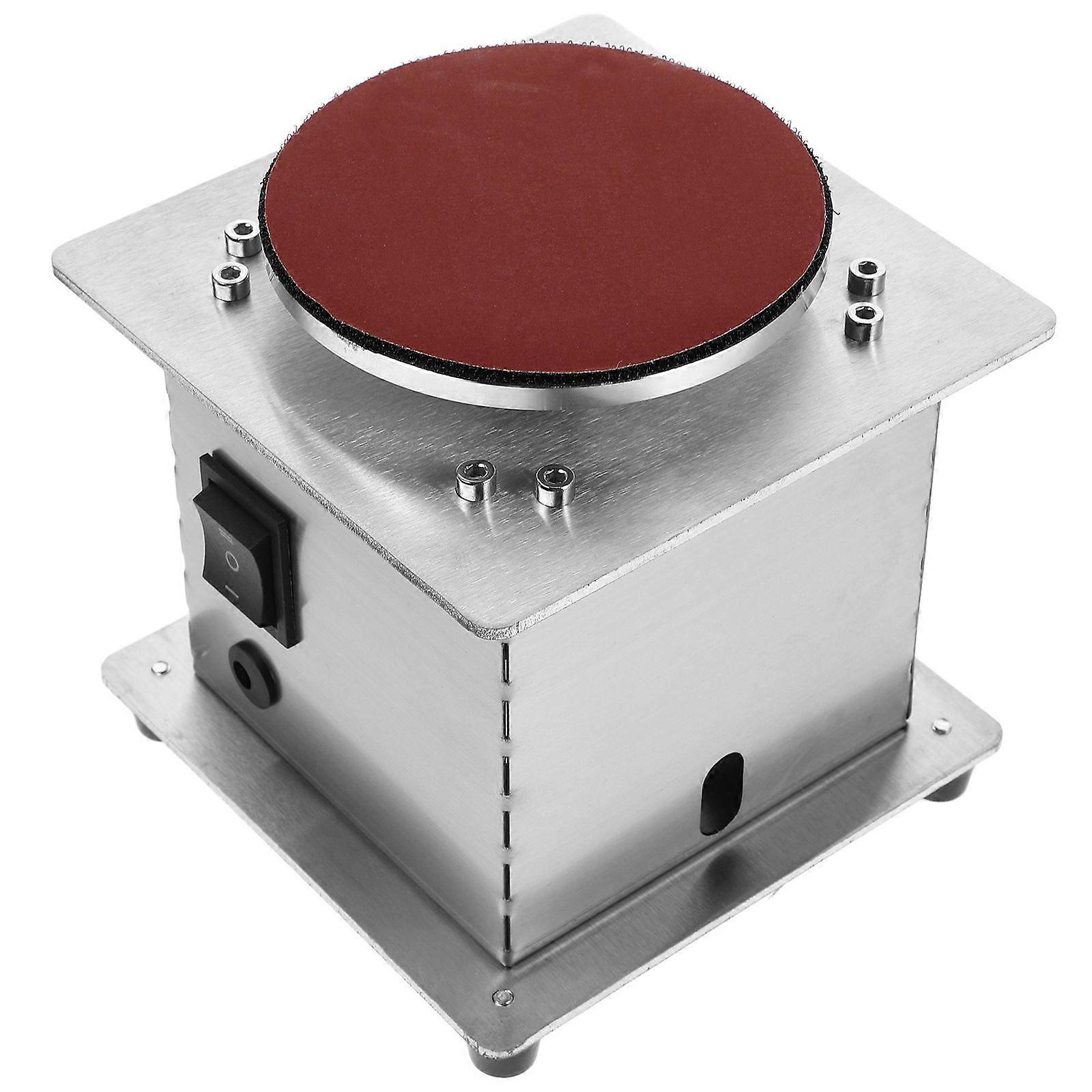 Mini Disc Sander Electric Small Disc Machine for Crafting Designs Professionals Plastic Metal Sandpaper Use with Forward and Reverse Function 1 Set