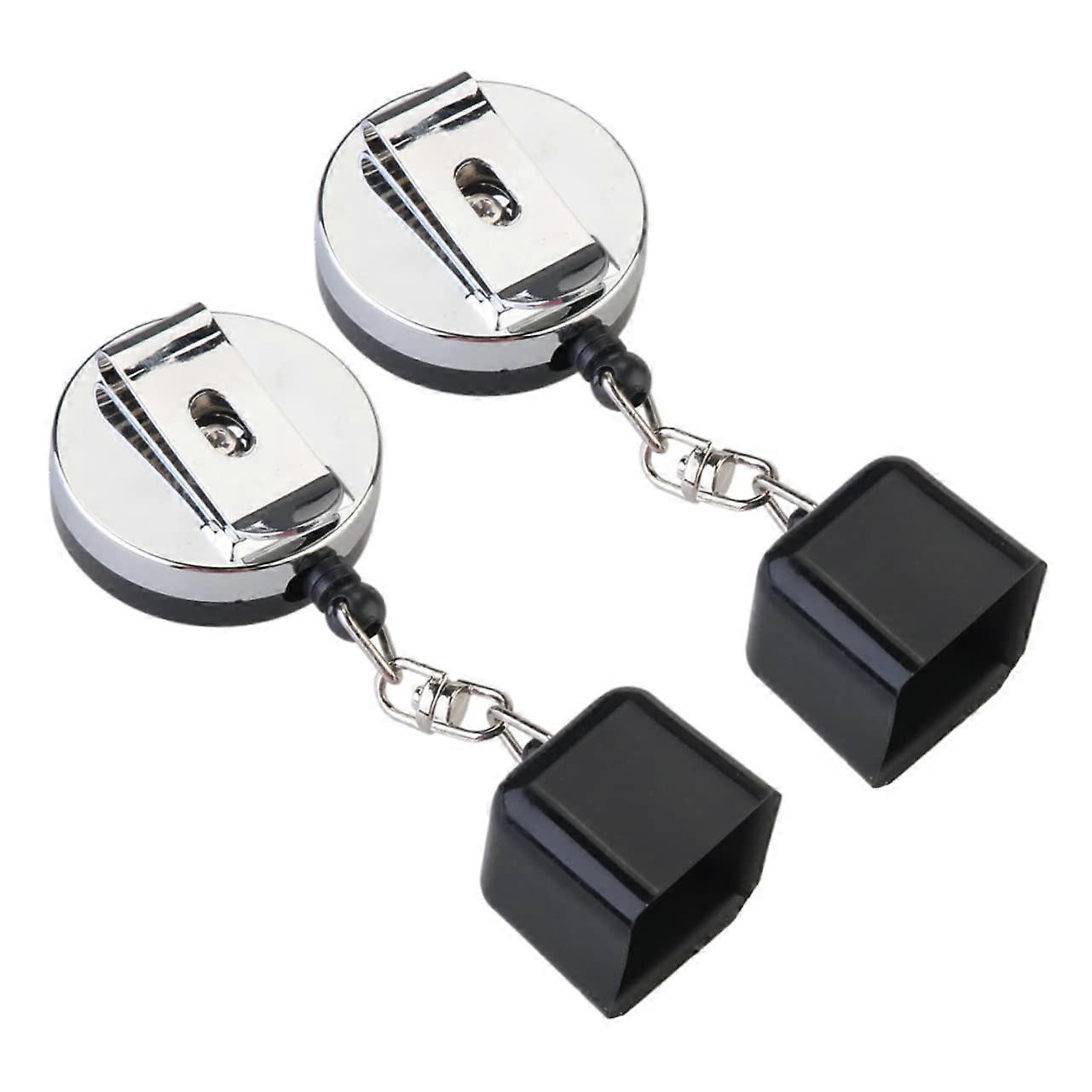 Retractable Billiard Chalk Holder Durable Pool Chalk Clips with Convenient Cord for Snooker Accessories Random Style 2 Ref: 5596