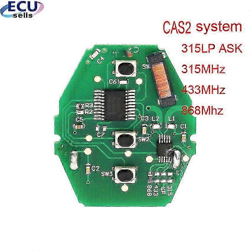 2025 CAS2 System Car Remote Key Circuit Board For BMW 3/5 7 Series 315LP 315/433Mhz / 868Mhz With ID46-7945 Chip