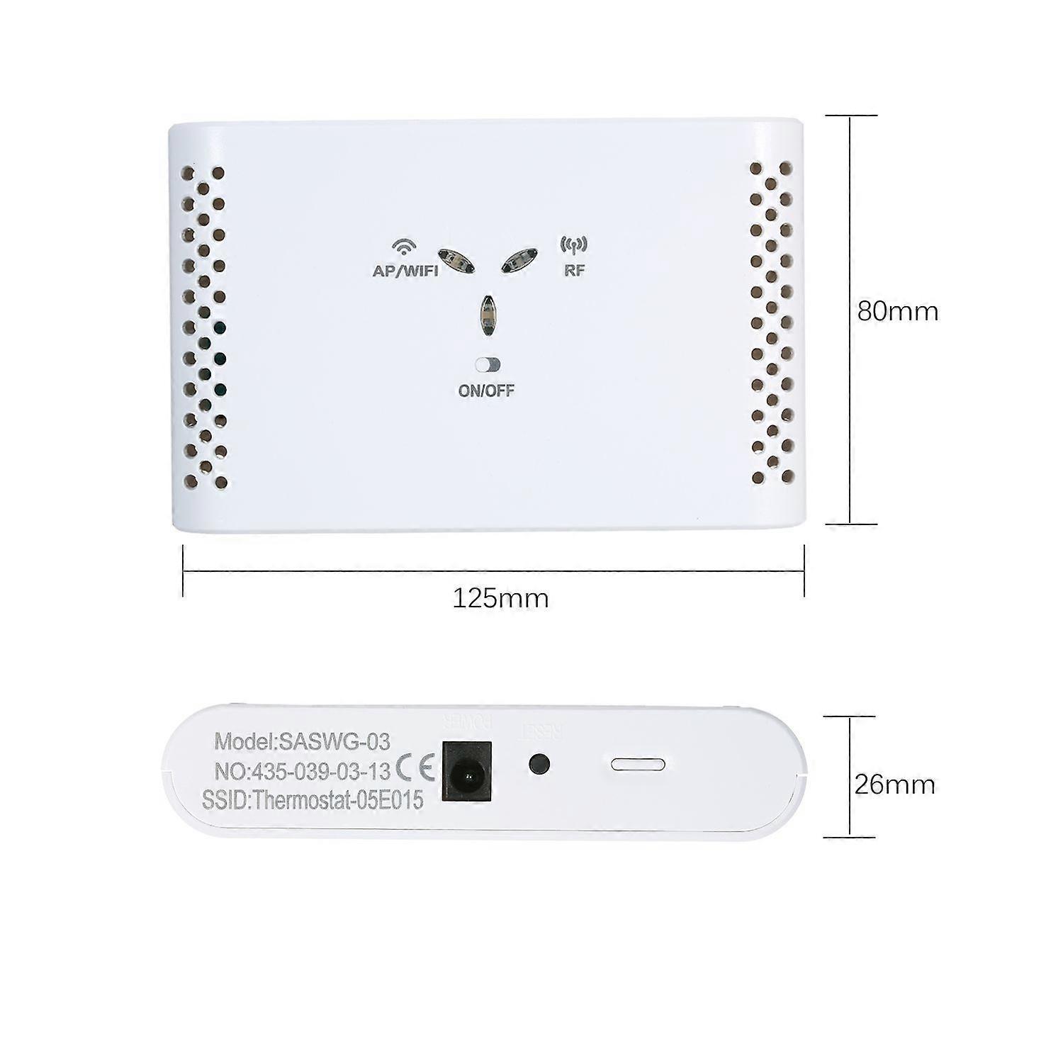WIFI Smart Thermostat Temperature Controller Receiver Without Thermostat for Water  Floor Heating Voice Remote Control