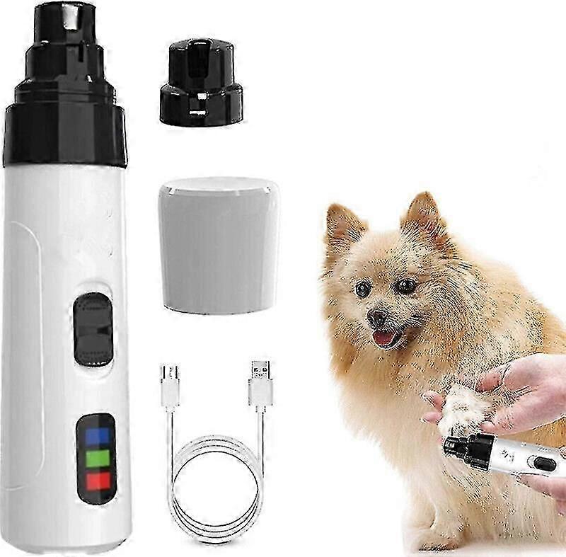 SilentGrind Pro Professional Dog Nail Trimmer for Quiet and Stress-Free Pet Grooming at Home - UK Pe