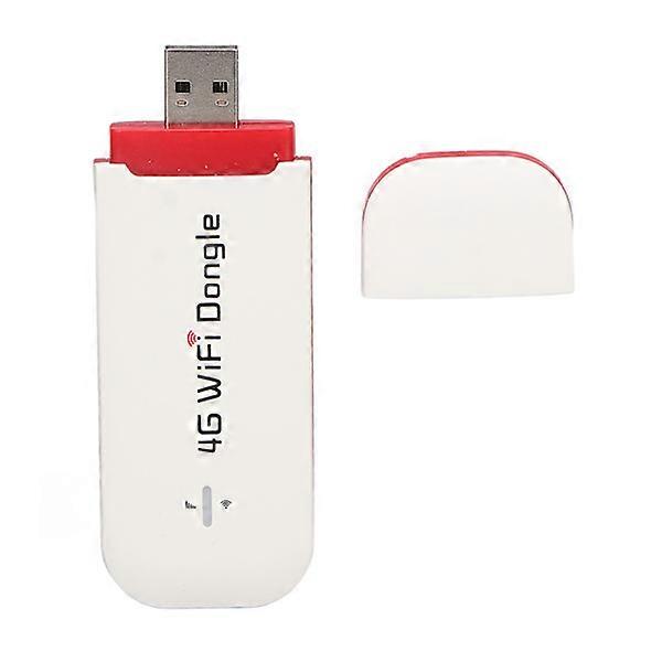 4G Tragbares WLAN Hochgeschwindigkeits-Plug-and-Play-USB-betriebener mobiler WLAN-Hotspot-WLAN-Wireless-Router Weiß
