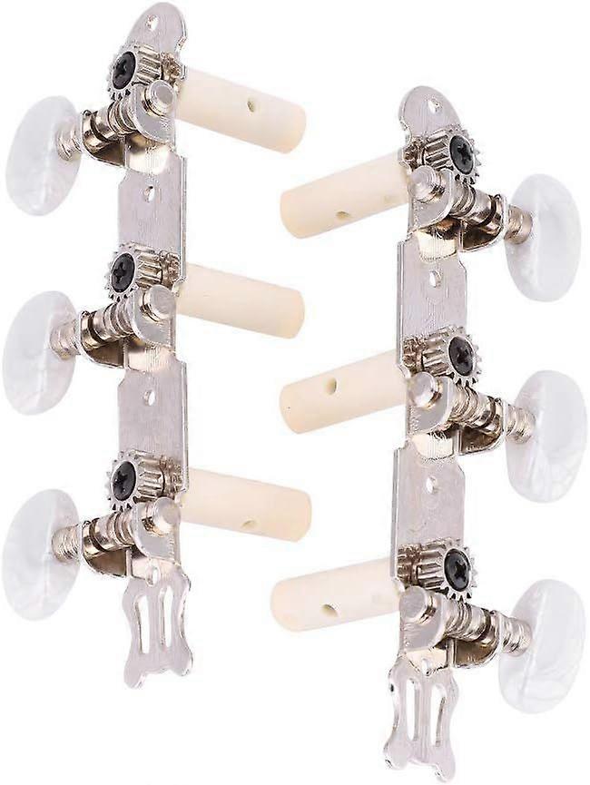 Classical Guitar ,3+3 Acrylic Guitar String Tuning Peg Tuners  Set Classical