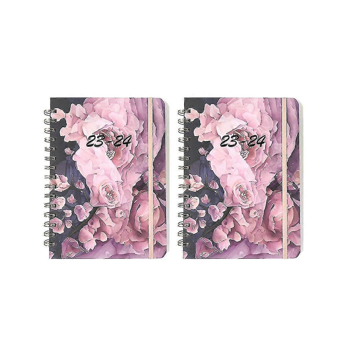2023-2024 Week Planner Coil Notebook Suitable For Planning And Arranging Travel Time Management Tool (b)
