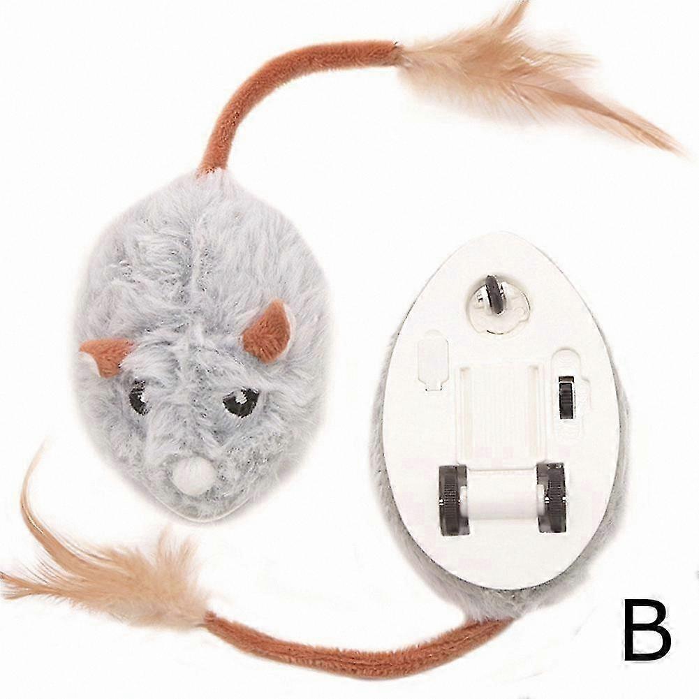 Smart Interactive Cat Toy - Rechargeable Electric Mouse for Kittens & Cats with USB Charging Function