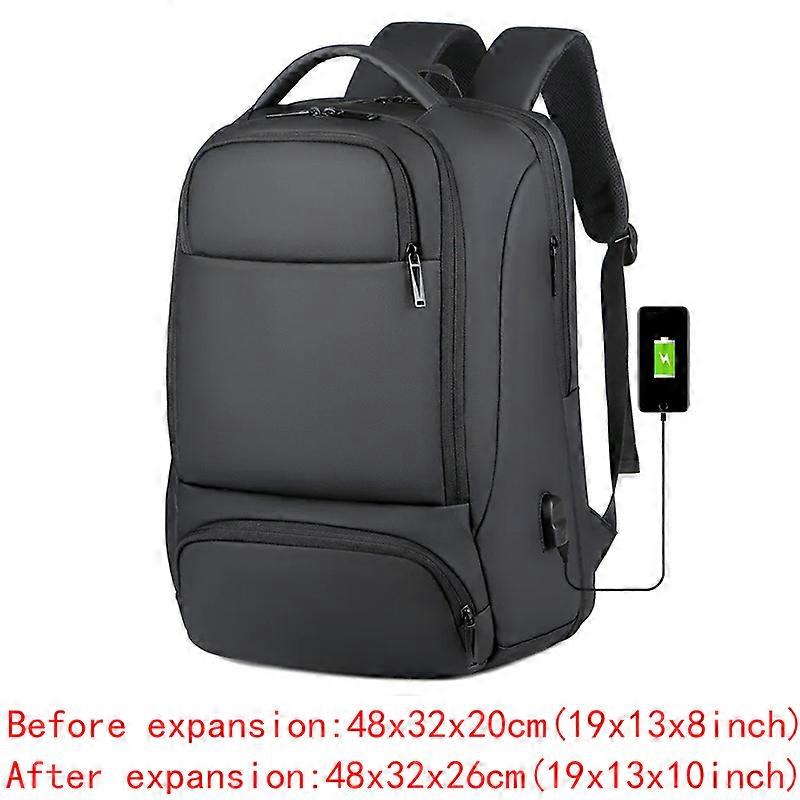 Large Capacity Multifunctional Extensible Rechargeable Hand-held Backpack Men's Waterproof Business Travel Computer Backpack Men Backpacks