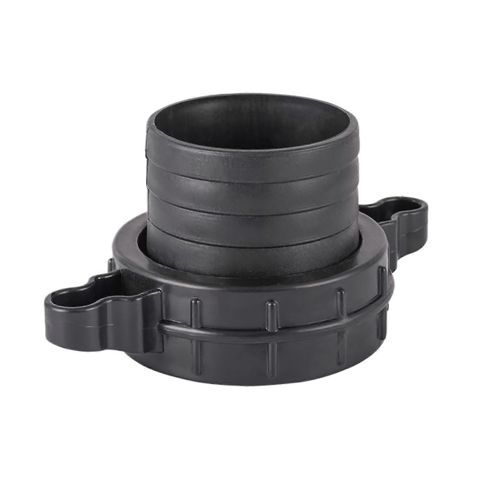 Gasoline water pump accessories, 2-inch 3-inch plastic pipe connection key with rubber gasket, pump connection (3-inch)