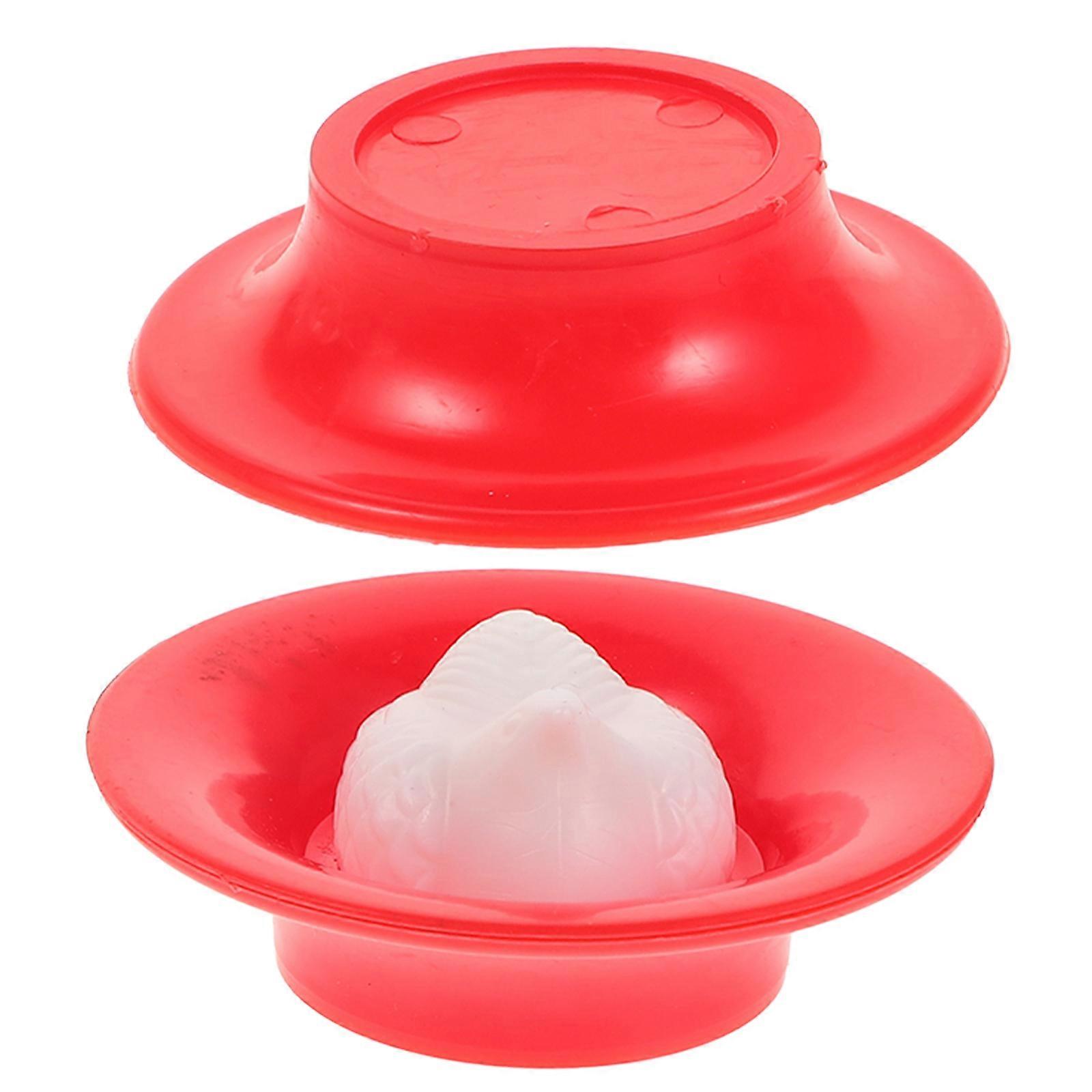 Creative Play Plastic Bird to Egg Transformation Toy for Kids 4 Sets Small Red Cognitive Plaything