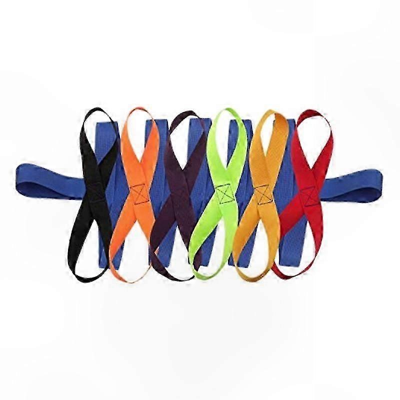 Colorful Outdoor Walking Ropes for Kids Groups of Up to 12 with Easy-Grip Handles