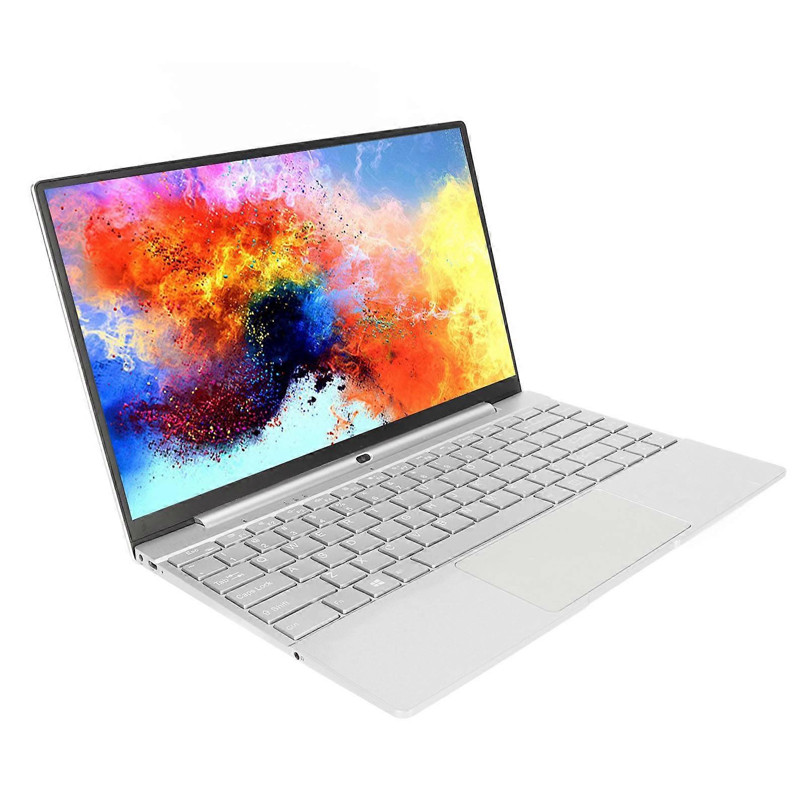 14in Silver Laptop Intel N5095 CPU 6GB RAM Backlit Keyboard