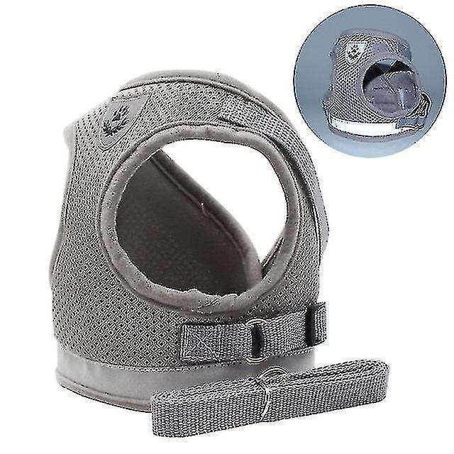 Breathable Cat Harness And Leash Escape Proof Pet Clothes Kitten Puppy Dog