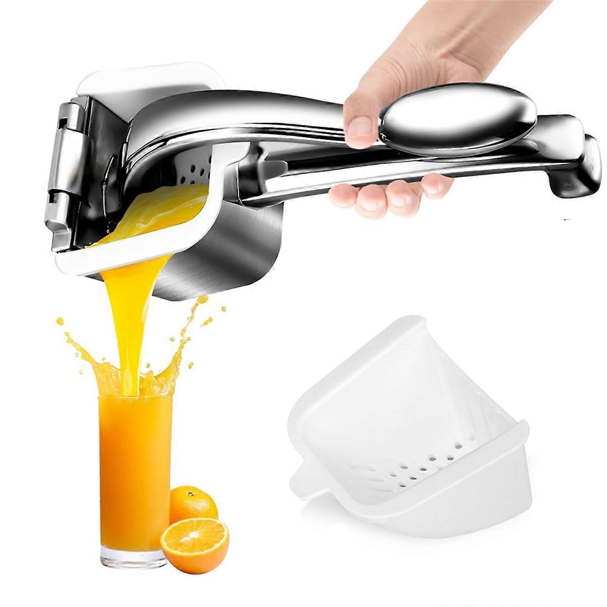 Stainless Steel Manual Handheld Lemon/Orange/Pomegranate Squeezer