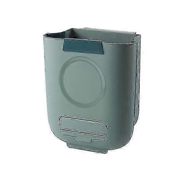 13l Folding Trash Can With Scraper And Storage Box