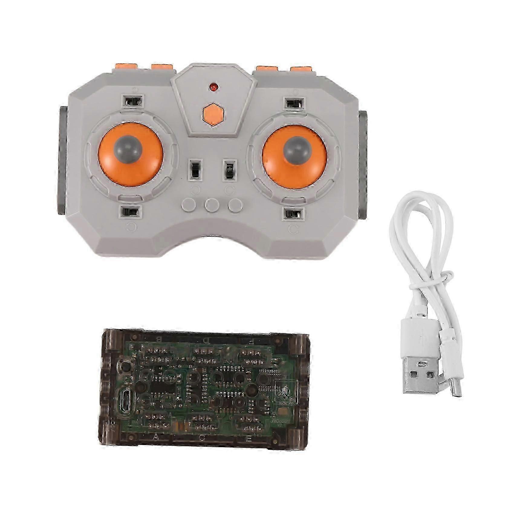 Technical Building Block Parts Electric Rechargeable Speed Remote Control Modification Adjustable Speed