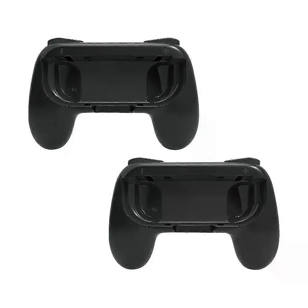 2PCS Game Controller Handle Grip for Nintendo Switch Joy Con Game Controller Bracket Left Right Handle for Nintendo Switch Games