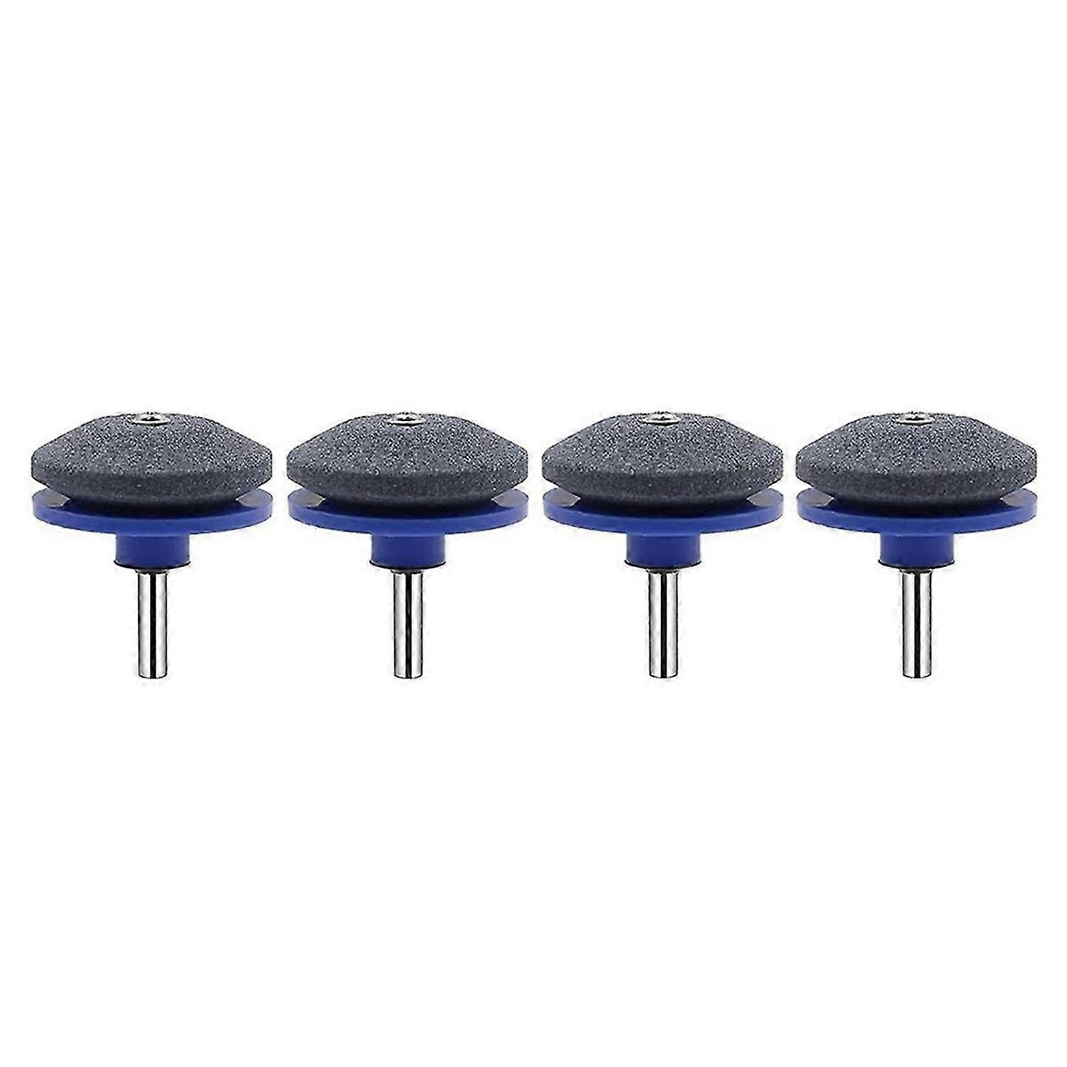 4PCS Lawnmower Dull Blade Sharpener, Lawn Mower Blade Sharpener Tool