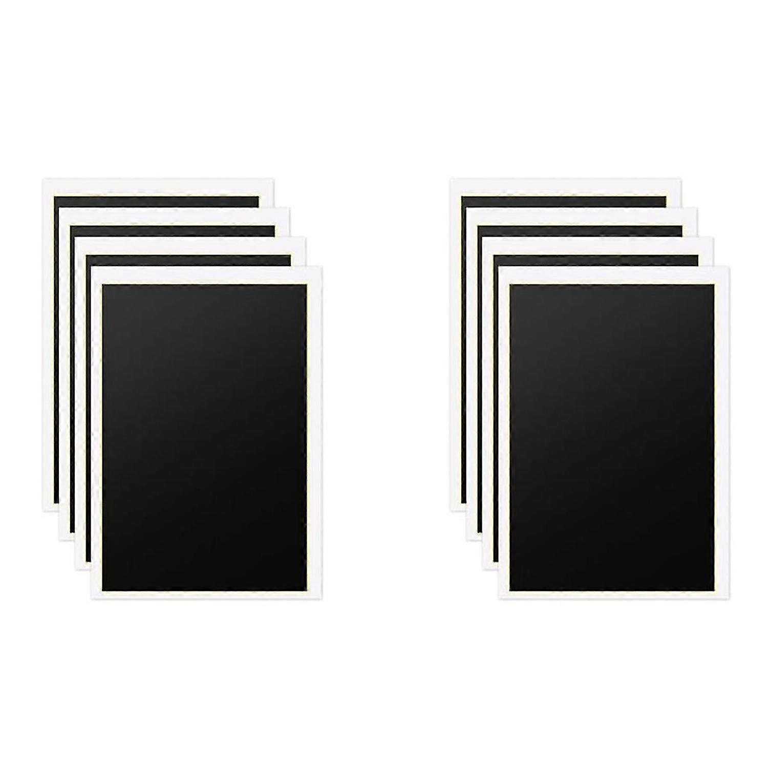 4 Sheets 15.35x10.63Inch Laser Color Engraving Paper (Black, 39x27cm)