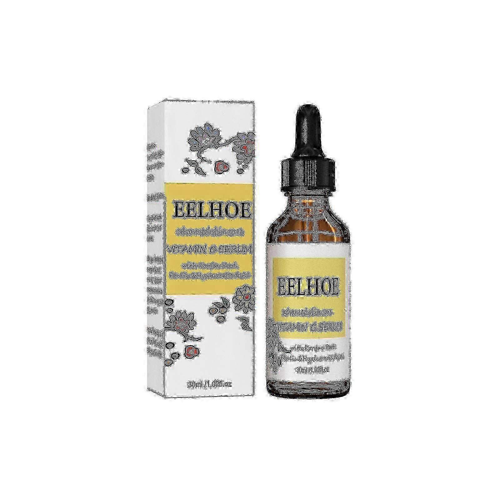 イールホービタミンCエッセンス引き締めアンチシワセラムフェードシワブライトニング肌保湿毛スキンケア-7390326594516-9451995928038