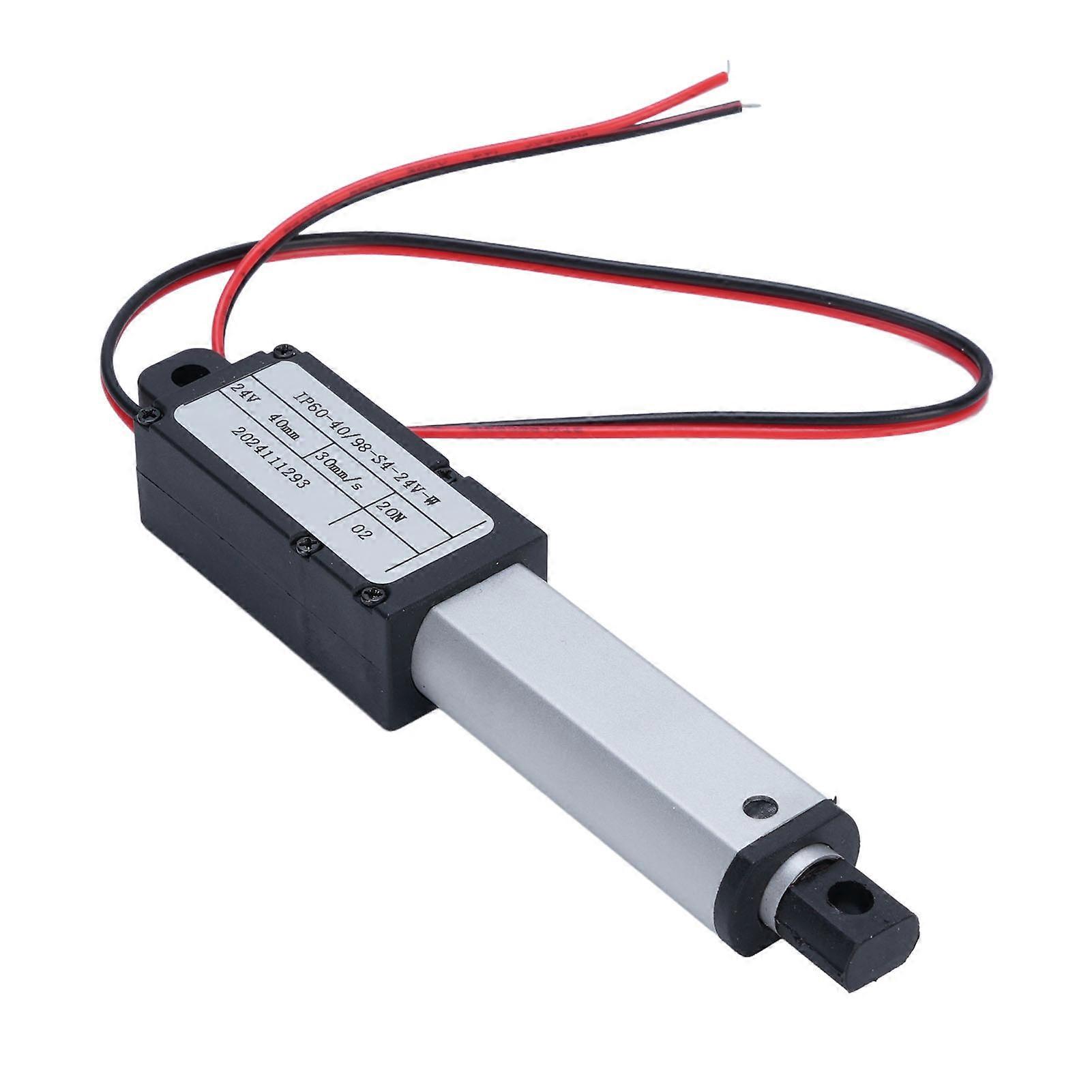 Mini Linear Motion Actuator 40mm Stroke 20N Thrust 30mm/s DC24V