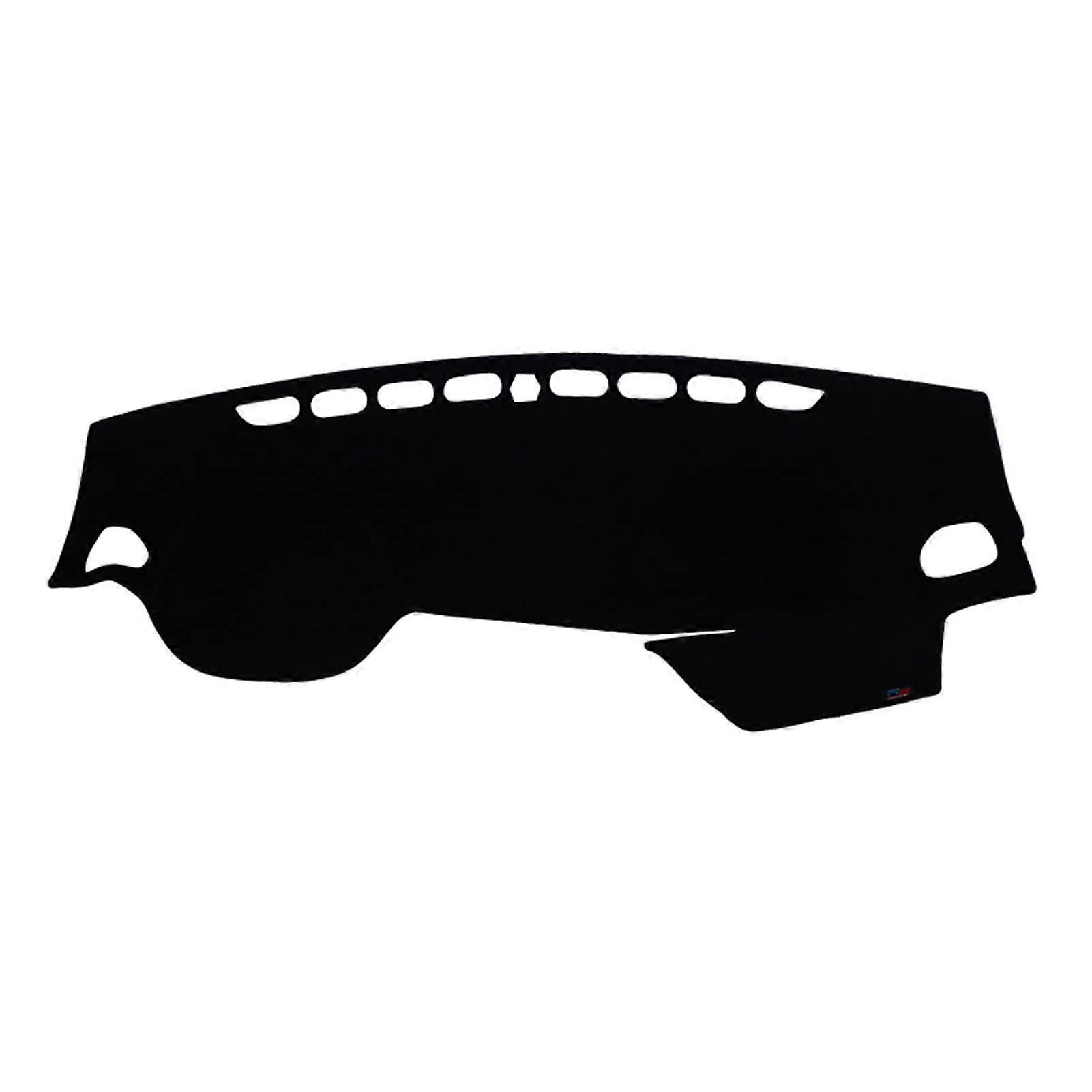 Suitable For Kia K4 Car Dashboard Light-Blocking Pad, Suede Flannel Rose Pattern Anti-Slip Sun Protection Shield