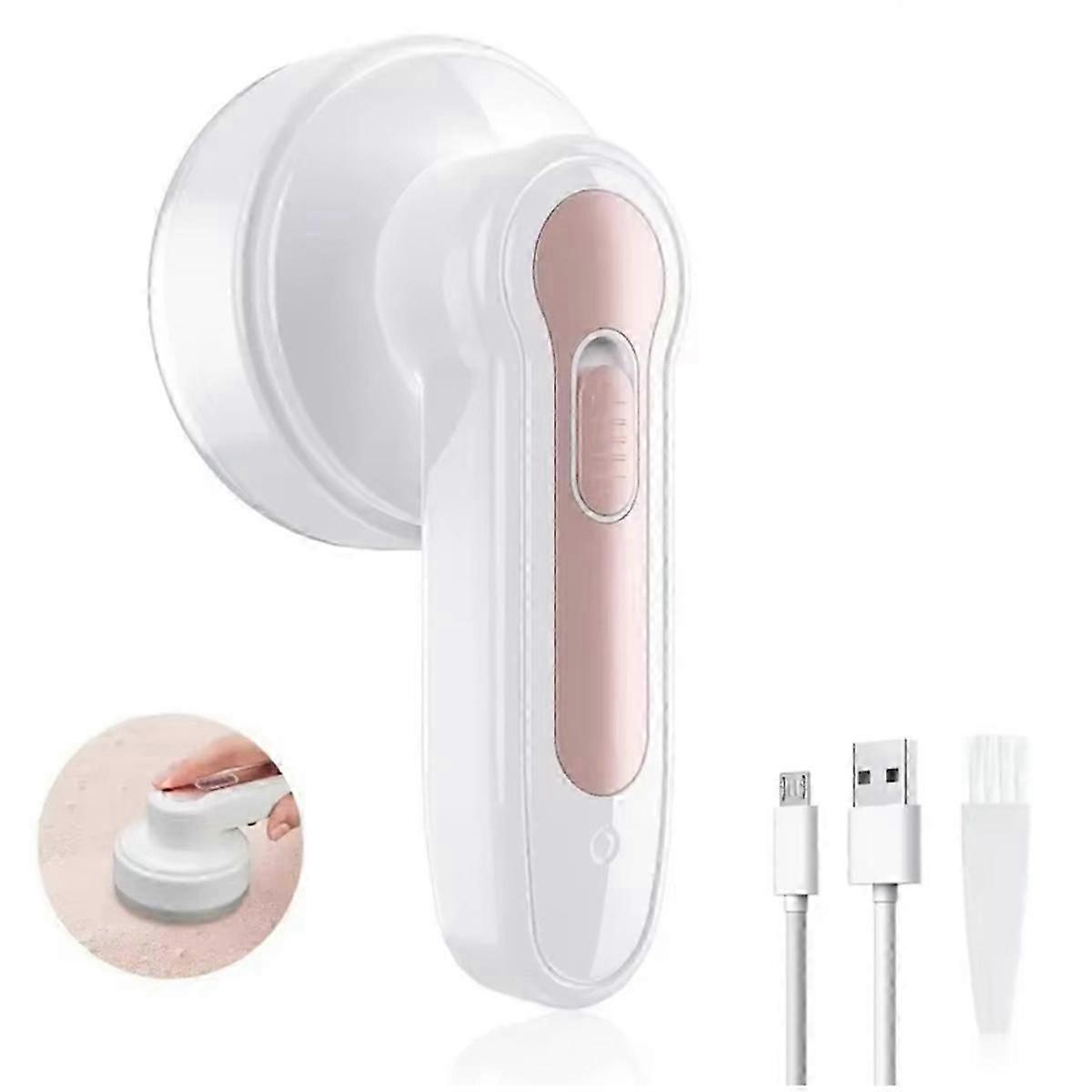 Rechargeable Fabric Shaver with Light - Portable Lint & Pill Remover for Clothes,Sweaters,Carpets, Sofas, Includes Brush