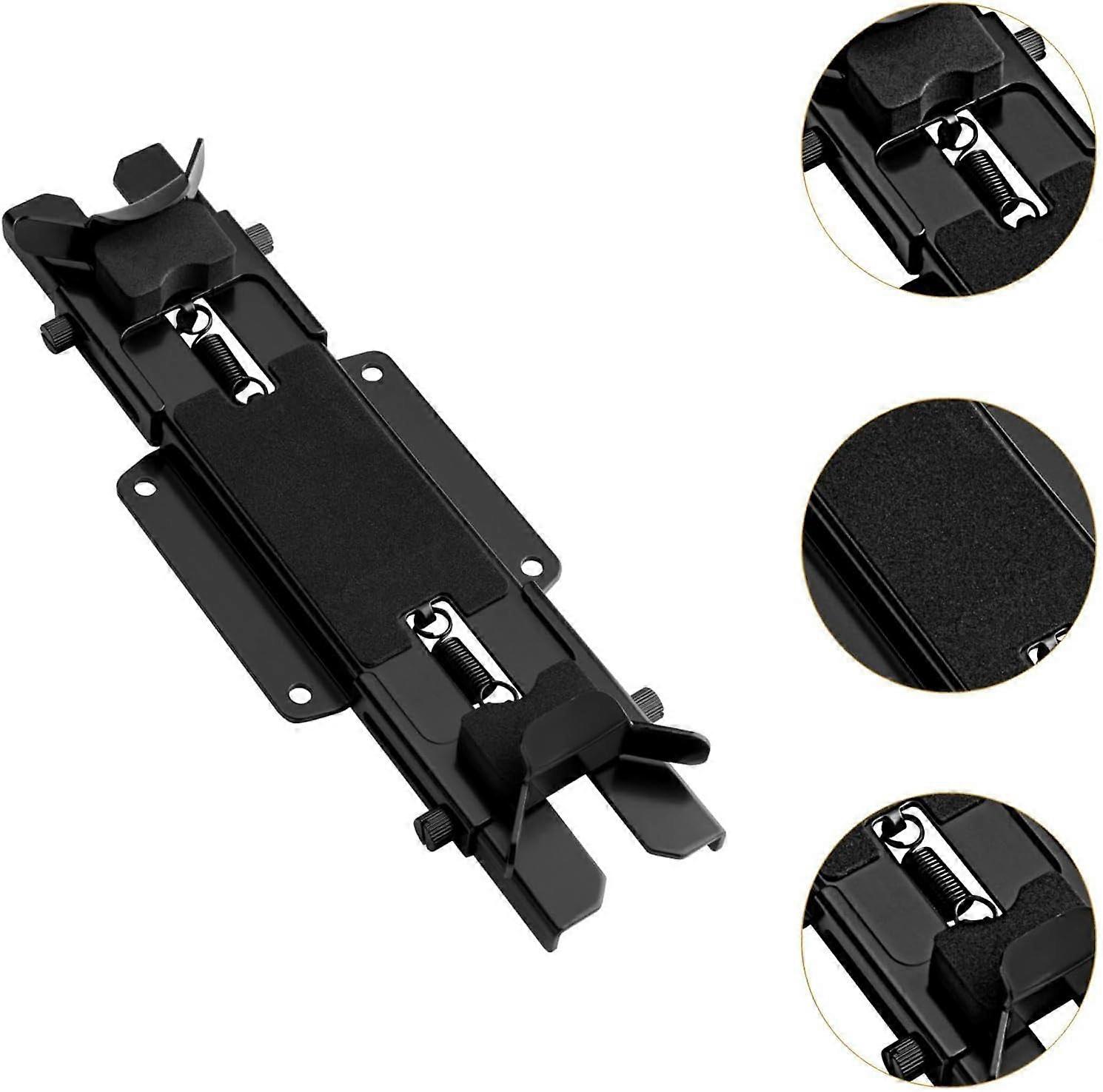 Wall Mount Shelf Holder Smart Speaker Compatible Extendable Anti Slip For Beat Pill Black