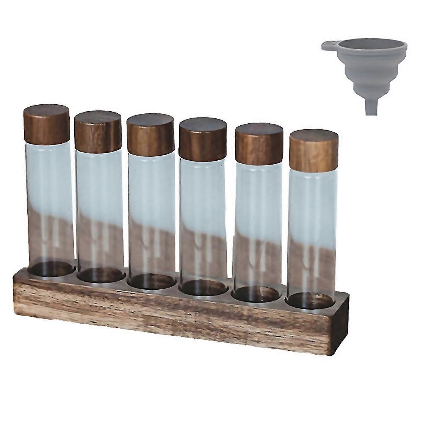 Für Kaffeebohnen Vorratsbehälter Display Rack Teetube Glas