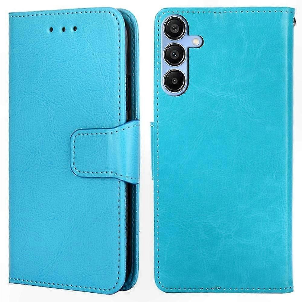 PU Leather Case with Stand Function for 4G/5G Devices - Black Protective Cover