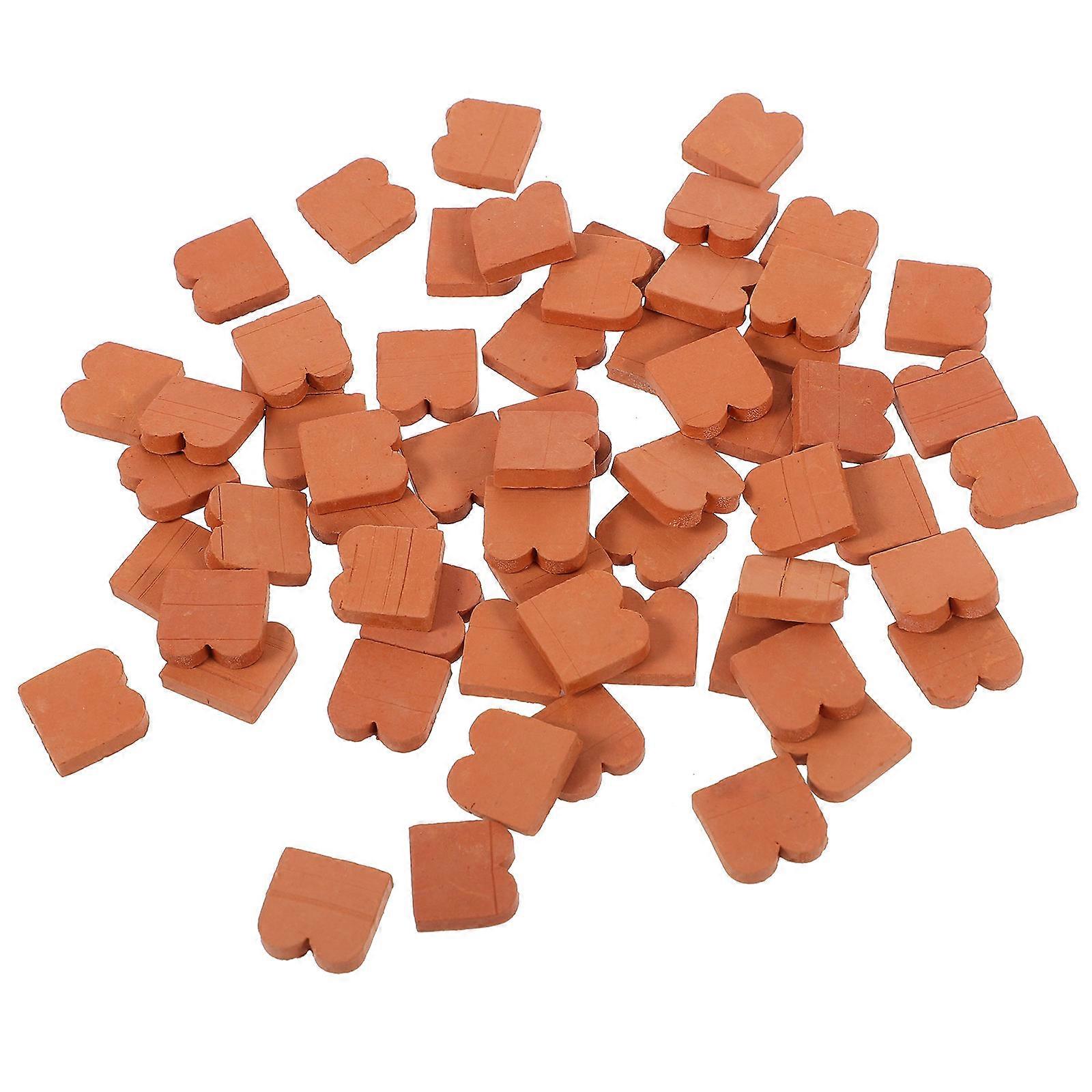 Mini Bricks Realistic Soil Model for Decoration 100Pcs Set