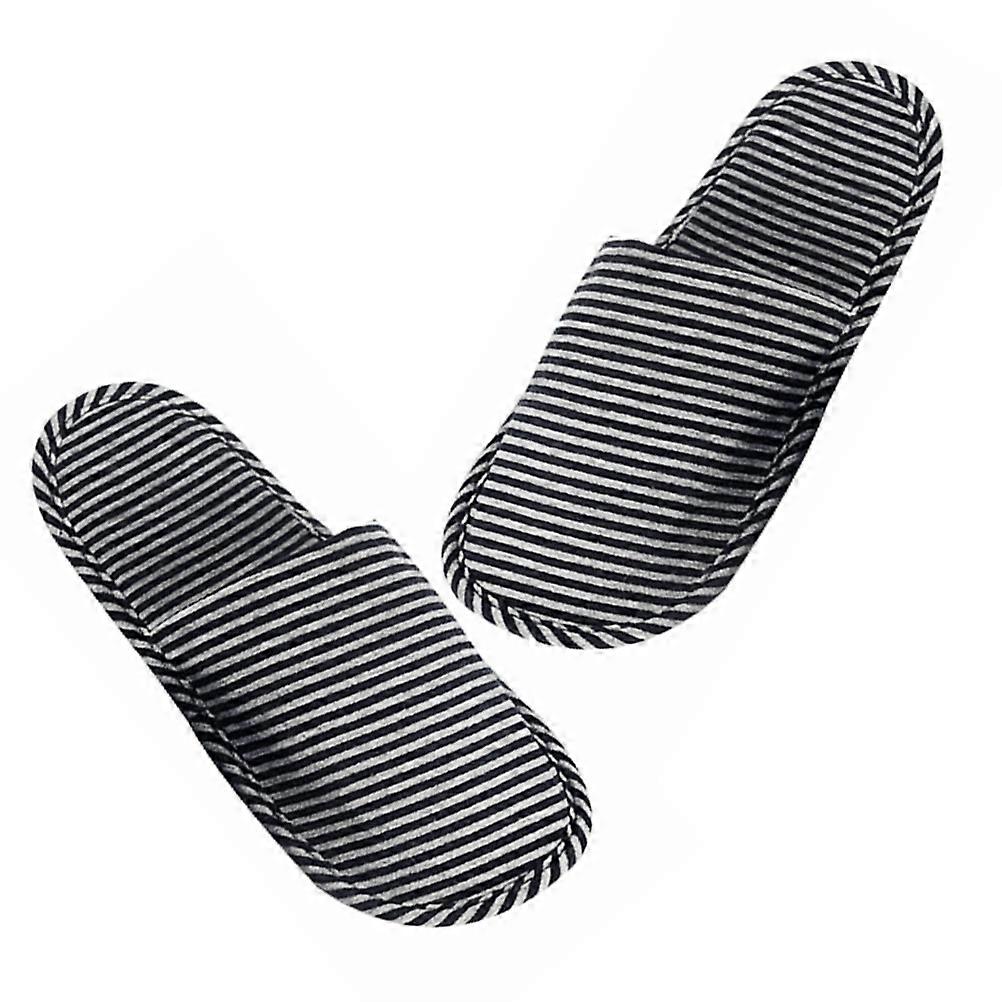 Disposable Slippers Non Slip for Men 2Pairs Comfortable Foldable Slippers