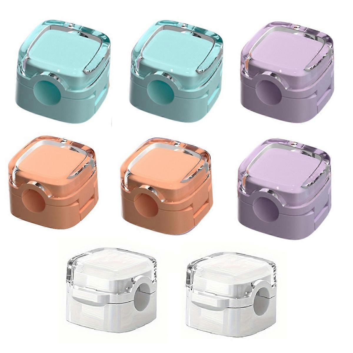 8Pack Magnetic Cable Clips,Adjustable Cord Holder