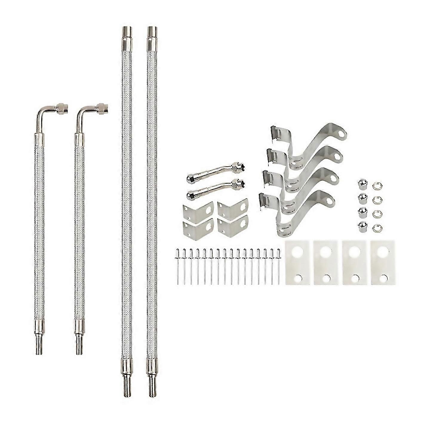 For Dually Valve Stem Extenders Kit Braided Valve Stem Extension