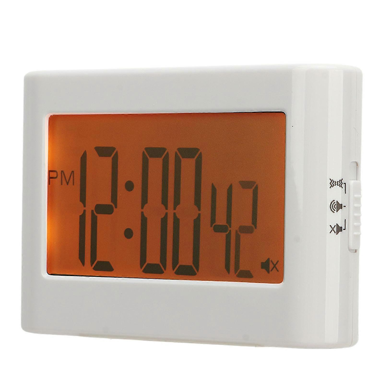 Digital Timer Countdown Up/Down with Backlight, Vibration, Sound, Flash Alerts, Magnetic Stand for Kitchen Use - Grey
