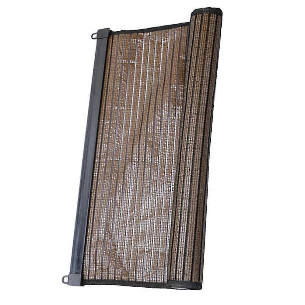 Window Curtain Roller Shades Sunshade Blinds for Home Use 1Pcs Brown