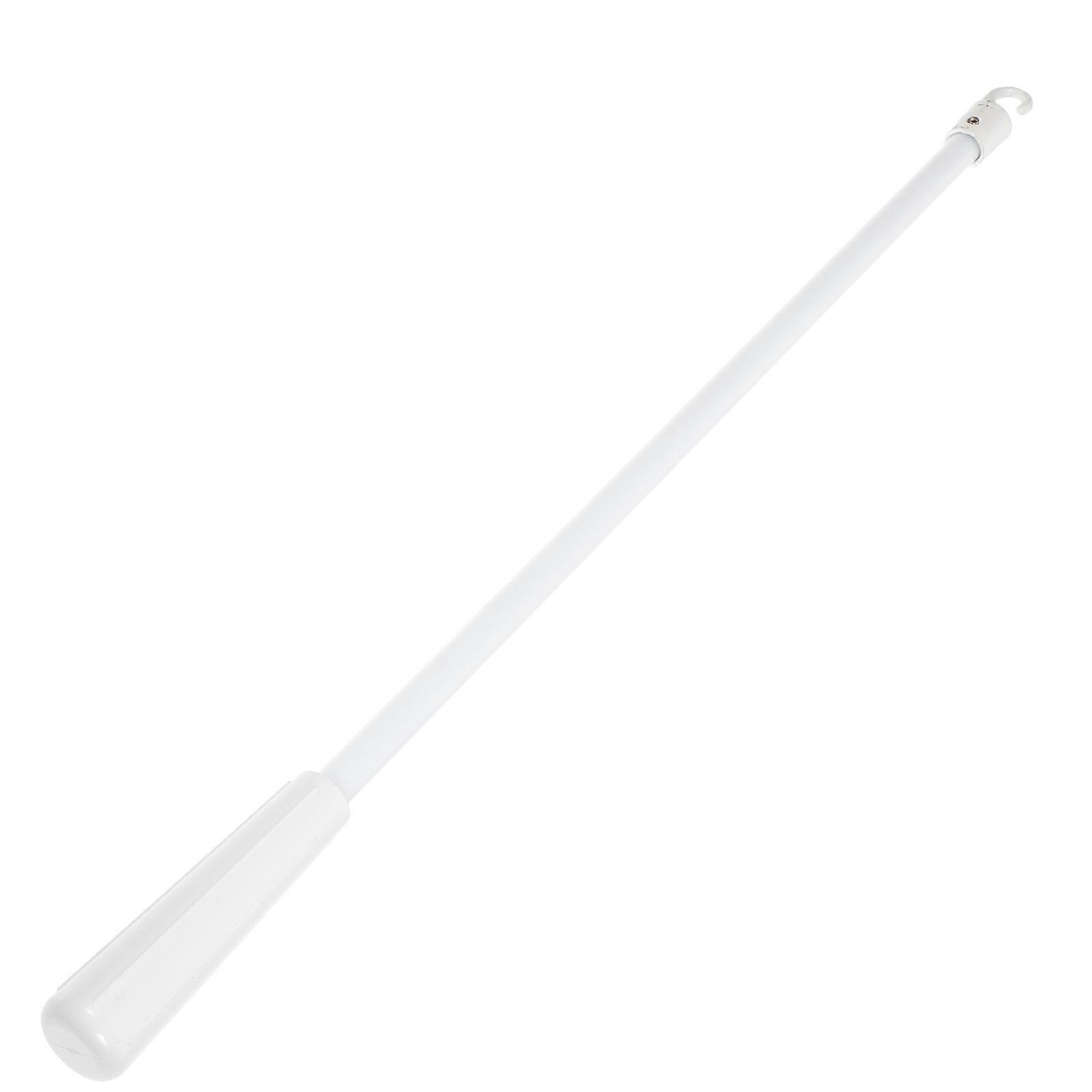 Blind Wand with Hook for Vertical Blind Replacement 4Pcs White Rod