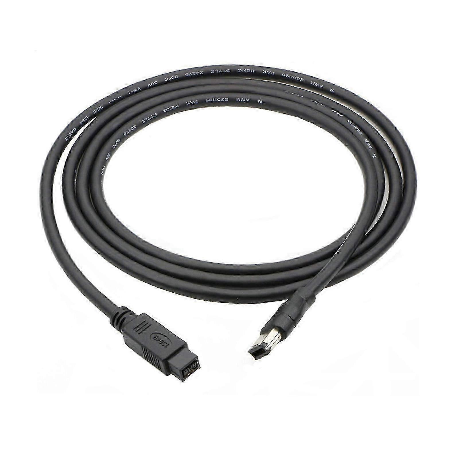 Firewire 800 to 400 IEEE 1394 Cable 6 Pin to 9Pin Adapter Cable for Printer Scanners and Hard Drive Connection