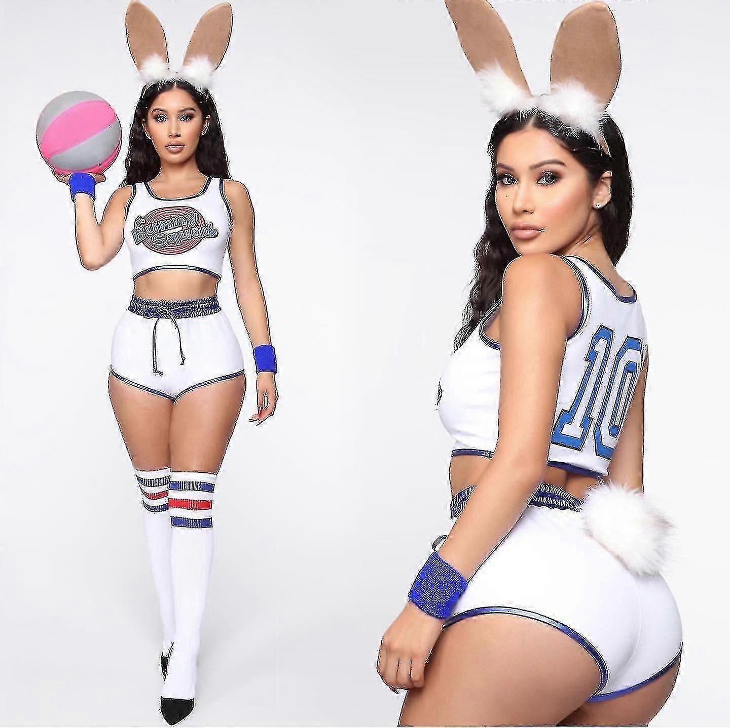 スペースローラウサギコスプレコスチュームウサギバニージャム衣装女の子ハロウィン