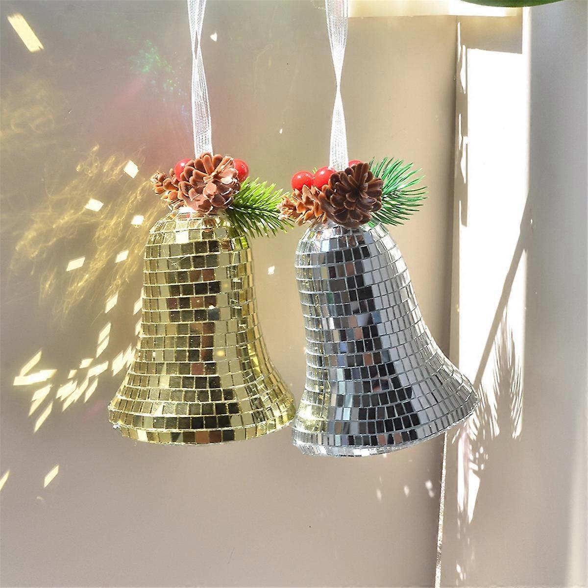 Mirror Reflection Ornaments Christmas Tree Decoration B