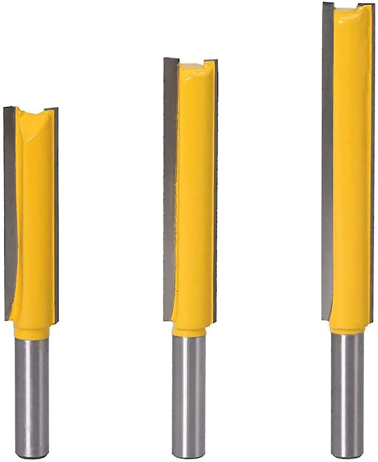 8mm شانك الفك المستقيم تعيين كربيد الخشب الطحن قطع أدوات النجارة