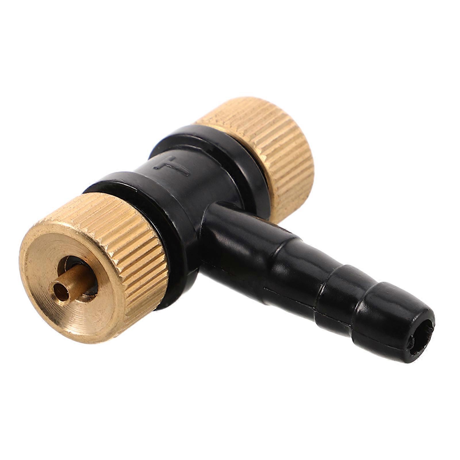 Car Inflation Nozzle Dual Head Tire Inflator Tool with Metal Build 3Pcs