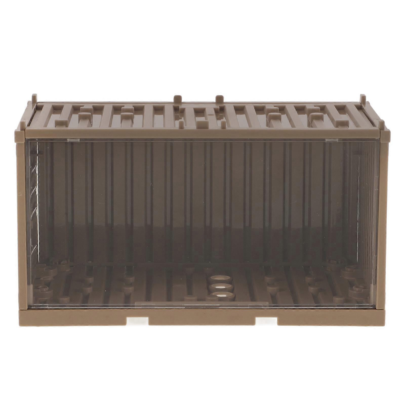 Multi-Function Toy Storage Box For Children And Adults In Clear Plastic Material Perfect For Home Office Organizing 4Pcs
