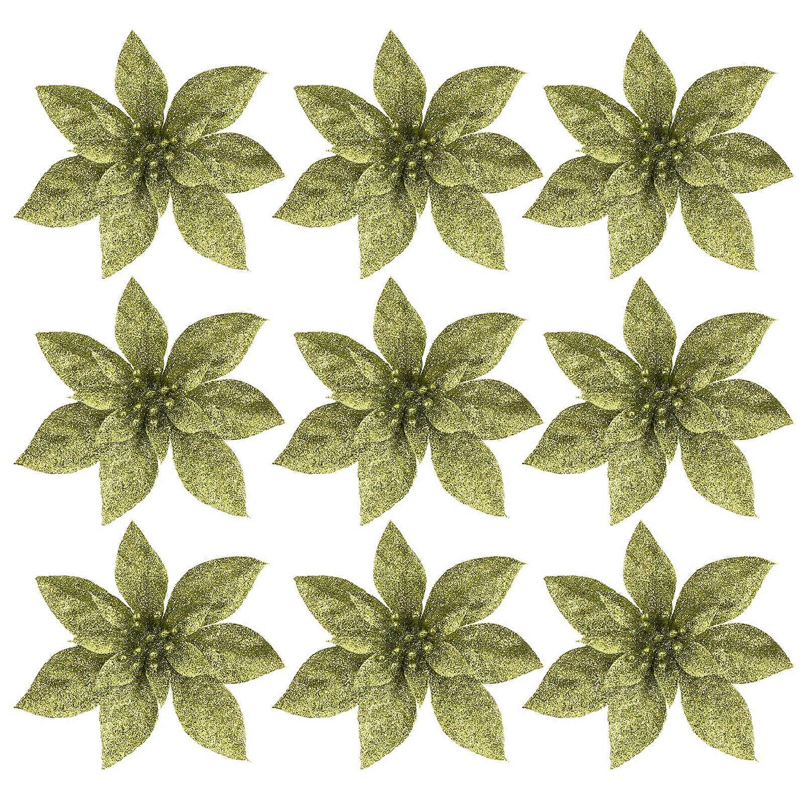 Christmas Decor Simulation Flower Artificial Flower for 18Pcs Tree Decoration