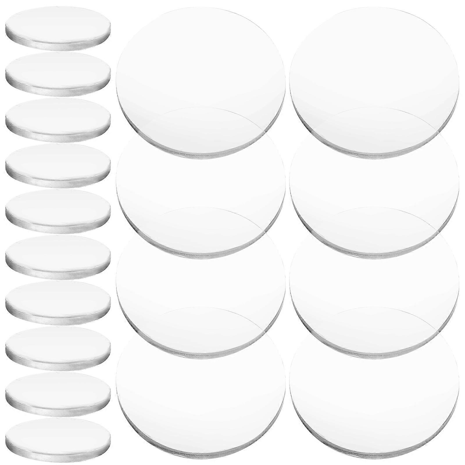 Acrylic Magnifier Lens Convex Lens for Magnifier Making 20Pcs