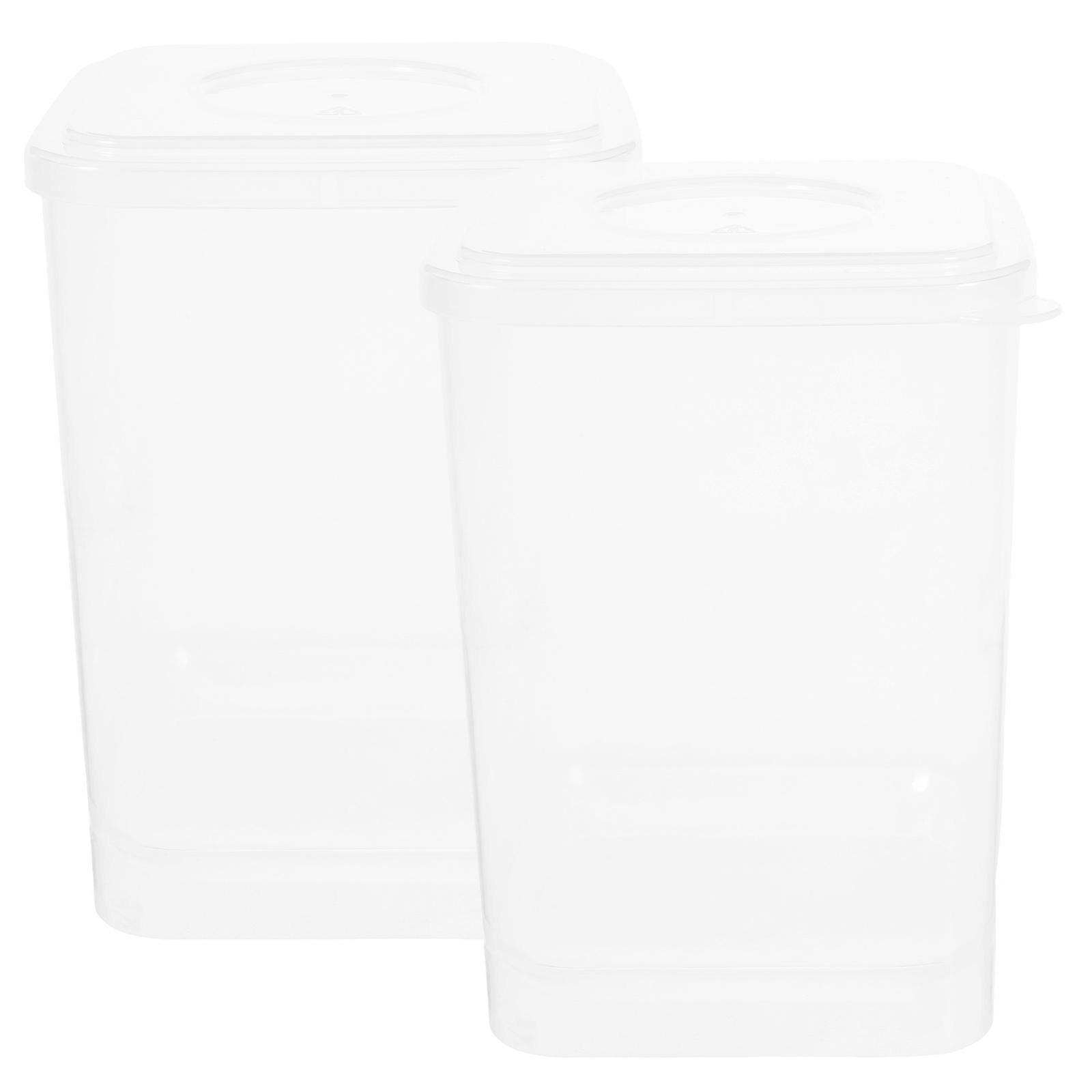 Transparent Yogurt Box Food Storage Containers for Meal Prep 8Pcs Set